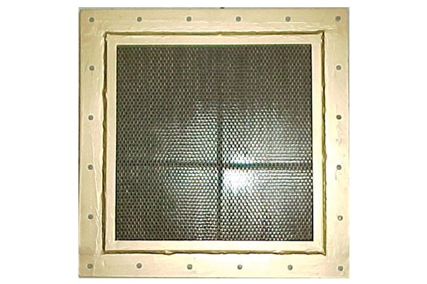 防電磁波蜂巢式出回風口、波導窗